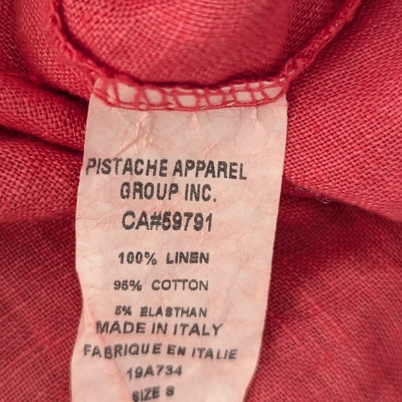 Pistache linen dress - Picture 5 of 6